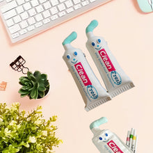 Load image into Gallery viewer, Toothpaste Tube Pencil Pouch for Creative Smiles Paste & Play Cute Collapsible Pen Tube for School Buddies