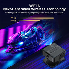Load image into Gallery viewer, Mini Projector Android11 WiFi6 BT5.0 280 ANSI 720P Built-in App Mirror SmartPhone for 1080P 4K Video Home Cinema