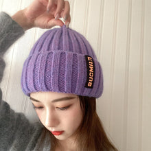 Load image into Gallery viewer, Soft Crochet Knit Beanie Winter Hat for Men Women Unisex Warm Solid Color Cold Cap Fashion Accessory