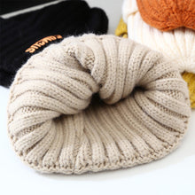 Load image into Gallery viewer, Soft Crochet Knit Beanie Winter Hat for Men Women Unisex Warm Solid Color Cold Cap Fashion Accessory