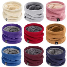 Load image into Gallery viewer, Fashion Women Knitted Scarf Solid Cashmer Like Winter Snood Scarves Lady Warm Thick Unisex Men Neck Scarfs Ring