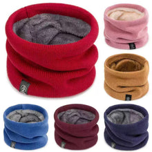Load image into Gallery viewer, Fashion Women Knitted Scarf Solid Cashmer Like Winter Snood Scarves Lady Warm Thick Unisex Men Neck Scarfs Ring