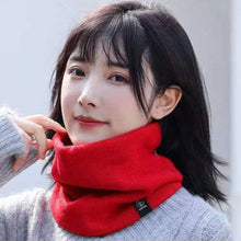 Load image into Gallery viewer, Fashion Women Knitted Scarf Solid Cashmer Like Winter Snood Scarves Lady Warm Thick Unisex Men Neck Scarfs Ring