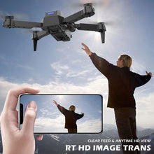 Load image into Gallery viewer, E88 Pro Professional WiFi FPV Drone Wide Angle HD 4K Camera Height Hold Foldable RC Quadcopter Children's Toy Gift