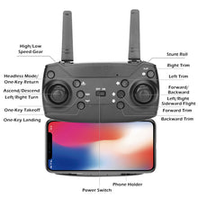 Load image into Gallery viewer, E99 Pro Professional WiFi FPV Drone Wide Angle HD 4K Camera Height Hold Foldable RC Quadcopter Children's Toy Gift