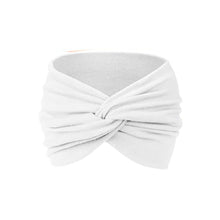 Load image into Gallery viewer, Women Wide Elastic Headbands Hair Wrap Turban Twist Headband Yoga Fitness Running Cycling Sweatband Makeup Hair Hoop