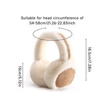 Load image into Gallery viewer, Foldable Women's Winter Ear Muffs Warmer Ear Cover Outdoor Sport Cold Protection Ear-Muffs Folding Earflap