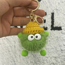 Load image into Gallery viewer, 1Pc Small Coal Ball Bag Pendant Unisex Camera Bag Pendant Decoration Pendant Decoration For Girls Cute Fashion Funny Simple Pendant