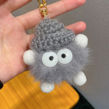 Load image into Gallery viewer, 1Pc Small Coal Ball Bag Pendant Unisex Camera Bag Pendant Decoration Pendant Decoration For Girls Cute Fashion Funny Simple Pendant