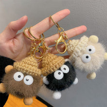 Load image into Gallery viewer, 1Pc Small Coal Ball Bag Pendant Unisex Camera Bag Pendant Decoration Pendant Decoration For Girls Cute Fashion Funny Simple Pendant