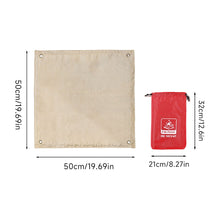Load image into Gallery viewer, Camping Picnic Barbecue Mat High Temperature Ironing Fire Retardant Carpet Outdoor Indoor 1pc Barbecue Fire Protection Pit Mat