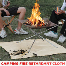Load image into Gallery viewer, Camping Picnic Barbecue Mat High Temperature Ironing Fire Retardant Carpet Outdoor Indoor 1pc Barbecue Fire Protection Pit Mat