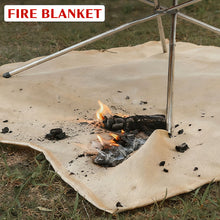 Load image into Gallery viewer, Camping Picnic Barbecue Mat High Temperature Ironing Fire Retardant Carpet Outdoor Indoor 1pc Barbecue Fire Protection Pit Mat