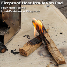 Load image into Gallery viewer, Camping Picnic Barbecue Mat High Temperature Ironing Fire Retardant Carpet Outdoor Indoor 1pc Barbecue Fire Protection Pit Mat