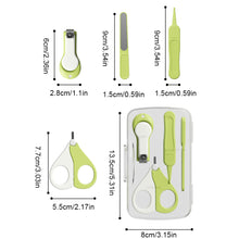 Load image into Gallery viewer, 4pcs/set Baby Nail Clipper Set Children Kids Nail Cutter Scissors Files Small Nail Trimmer Baby Nails Care Tools Baby Care Items