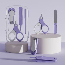 Load image into Gallery viewer, 4pcs/set Baby Nail Clipper Set Children Kids Nail Cutter Scissors Files Small Nail Trimmer Baby Nails Care Tools Baby Care Items