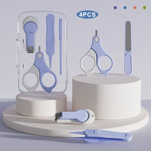 Load image into Gallery viewer, 4pcs/set Baby Nail Clipper Set Children Kids Nail Cutter Scissors Files Small Nail Trimmer Baby Nails Care Tools Baby Care Items