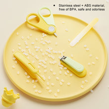 Load image into Gallery viewer, 4pcs/set Baby Nail Clipper Set Children Kids Nail Cutter Scissors Files Small Nail Trimmer Baby Nails Care Tools Baby Care Items