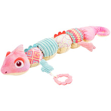 Load image into Gallery viewer, Chameleo Infant Toys Baby Musical Stuffed Animal Toys with Rattles Crinkle Bell Baby Teething Toys for Tummy Time Newborn Sensory Toy