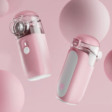 Load image into Gallery viewer, Adults Children Mini Medical Nebulizer Handheld Nebulizer Outdoor Ultrasonic Atomizer Portable Mute Asthma Inhaler Type-C Charging