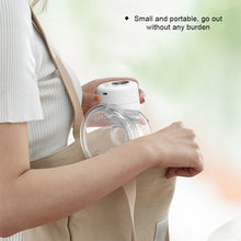 Load image into Gallery viewer, 1PC/2PCS Wearable Electric Breast Pump Silent Invisible Hands Free Breast Pump Comfort Milk Collector Milk Puller