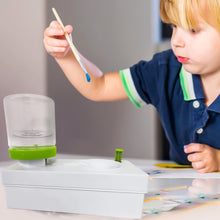Load image into Gallery viewer, Paint Brush Cleaner Watercolor Brush Rinser with Drain Cleaner Rinse Cup Paint Water Dispenser Oil Paint Brush Cleaner