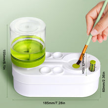 Load image into Gallery viewer, Paint Brush Cleaner Watercolor Brush Rinser with Drain Cleaner Rinse Cup Paint Water Dispenser Oil Paint Brush Cleaner