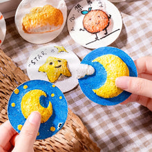 Load image into Gallery viewer, 10pcs Foam Texture Pinching Fun Handmade DIY Pinch Painting Children Watercolor 3D Art Drawing Sponge Wood Pulp Paper