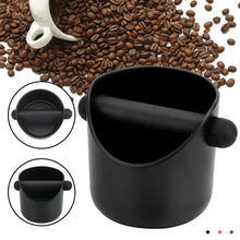 Load image into Gallery viewer, ABS Shock-Absorbent Coffee Knock Box Anti-slip Espresso Knocking Slag Coffee Grounds Organizer Coffee Powder Bucket Espresso Dump Bin