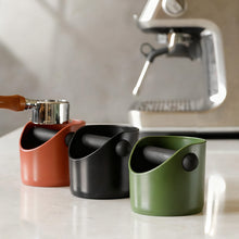 Load image into Gallery viewer, ABS Shock-Absorbent Coffee Knock Box Anti-slip Espresso Knocking Slag Coffee Grounds Organizer Coffee Powder Bucket Espresso Dump Bin