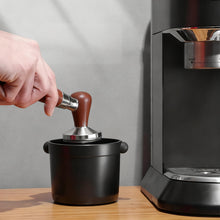 Load image into Gallery viewer, ABS Shock-Absorbent Coffee Knock Box Anti-slip Espresso Knocking Slag Coffee Grounds Organizer Coffee Powder Bucket Espresso Dump Bin