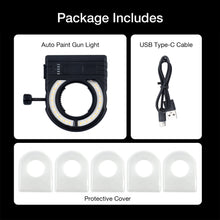 Load image into Gallery viewer, Auto Body Paint Spray Gun Lighting Light Tool Adjustable Color Temperature Shadowless Work Light for Painting Refinishing