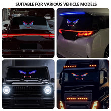 Load image into Gallery viewer, Devil's Eye Car Rear Window LED Decorative Light Warning Light Devil Eye Atmosphere Light Auto Decoration Accessories