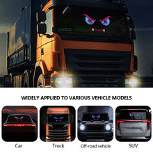 Load image into Gallery viewer, Devil's Eye Car Rear Window LED Decorative Light Warning Light Devil Eye Atmosphere Light Auto Decoration Accessories