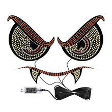 Load image into Gallery viewer, Devil's Eye Car Rear Window LED Decorative Light Warning Light Devil Eye Atmosphere Light Auto Decoration Accessories