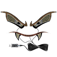 Load image into Gallery viewer, Devil's Eye Car Rear Window LED Decorative Light Warning Light Devil Eye Atmosphere Light Auto Decoration Accessories