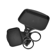 Load image into Gallery viewer, Multifunctional Car Cup Holder & Foldable Tray Organizer Phone Holder with Drink & Snack Tray for Coffee Adjustable Storage Holder