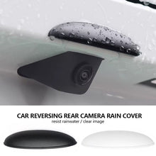 Load image into Gallery viewer, Universal Car Rear View Backup Camera Rain Cover Waterproof Splash Guard for Camera Systems Protective Plastic Rain Visor