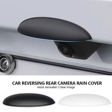 Load image into Gallery viewer, Universal Car Rear View Backup Camera Rain Cover Waterproof Splash Guard for Camera Systems Protective Plastic Rain Visor