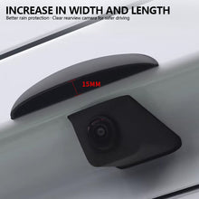 Load image into Gallery viewer, Universal Car Rear View Backup Camera Rain Cover Waterproof Splash Guard for Camera Systems Protective Plastic Rain Visor