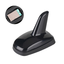 Load image into Gallery viewer, Carbon Fiber Pattern Car Roof Shark Fin Antenna Wireless Roof Antenna for FM/AM Radio Signal Auto Replacement Antenna