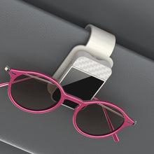 Load image into Gallery viewer, Magnetic Car Sunglasses Holder Clip Sun Visor Glasses Shades Organizer Interior Storage Accessory