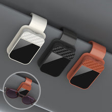 Load image into Gallery viewer, Magnetic Car Sunglasses Holder Clip Sun Visor Glasses Shades Organizer Interior Storage Accessory
