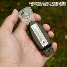 Load image into Gallery viewer, 4 IN 1Survival Whistle With Compass Outdoor Multifunctional Tool Multifunctional Tool Loud Whistle Clear Sound For Kayaking