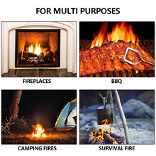 Load image into Gallery viewer, 12pcs/Box Outdoor Natural Fire Source Camping Tool Camping Paraffin Wax Survival Fire Starter Tool Rope Gear Rope Fire Kit
