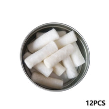 Load image into Gallery viewer, 12pcs/Box Outdoor Natural Fire Source Camping Tool Camping Paraffin Wax Survival Fire Starter Tool Rope Gear Rope Fire Kit