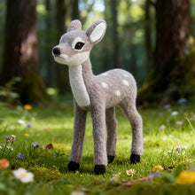 Load image into Gallery viewer, Simulation Deer Model Plush Toy Plush Deers Children Cognition Realistic Furry Imitation Animal Doll Home Christmas Decor Figurine Kids Gift