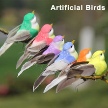 Load image into Gallery viewer, Cute Artificial Birds Fake Foam Animal Simulation Feather Birds Models DIY Craft Wedding Home Garden Ornament Decoration