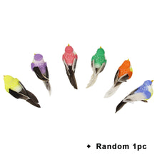 Load image into Gallery viewer, Cute Artificial Birds Fake Foam Animal Simulation Feather Birds Models DIY Craft Wedding Home Garden Ornament Decoration