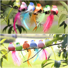 Load image into Gallery viewer, Cute Artificial Birds Fake Foam Animal Simulation Feather Birds Models DIY Craft Wedding Home Garden Ornament Decoration